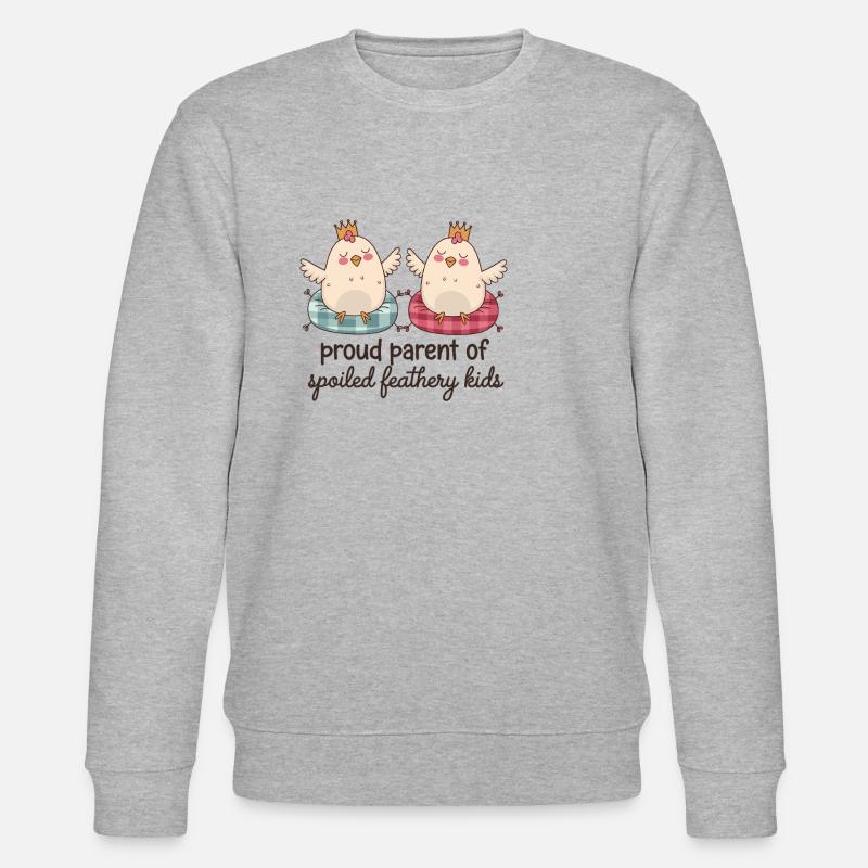 Poulets Poulets - Sweat bio CHANGER Stanley/Stella Unisexe - gris chiné