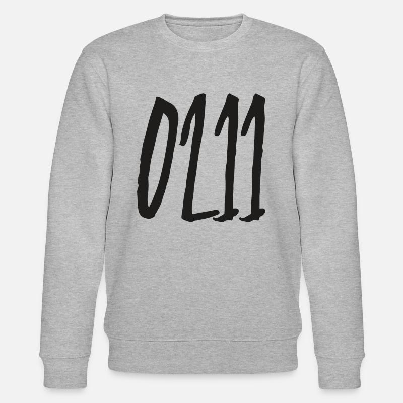 0211 Area code Düsseldorf - Stanley/Stella CHANGER Unisex Organic Sweatshirt - heather grey