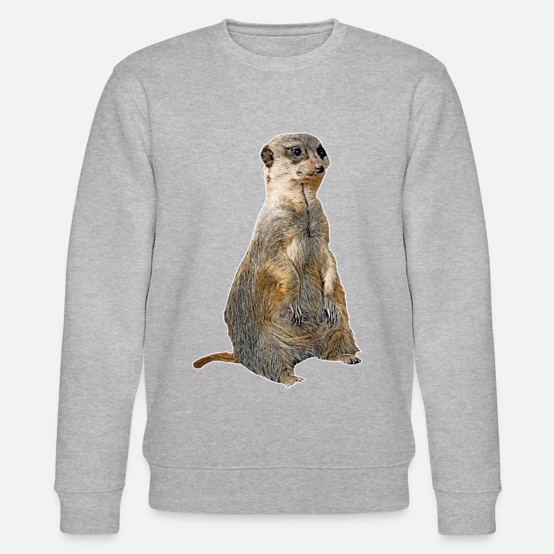 suricate - Sweat bio CHANGER Stanley/Stella Unisexe - gris chiné