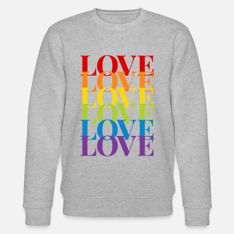 Amour - Sweat bio CHANGER Stanley/Stella Unisexe - gris chiné