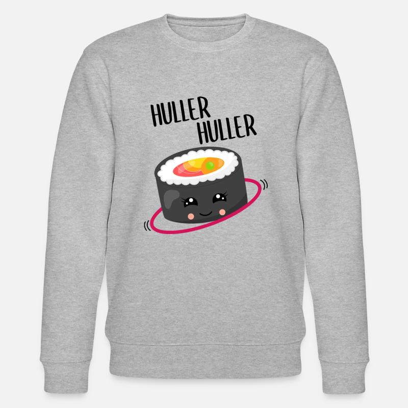 Kawaii Sushi Hulahooping Cadeau - Sweat bio CHANGER Stanley/Stella Unisexe - gris chiné