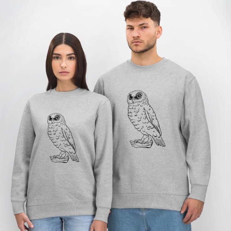 Einfach Eule Stanley/Stella Unisex Bio-Sweatshirt CHANGER 