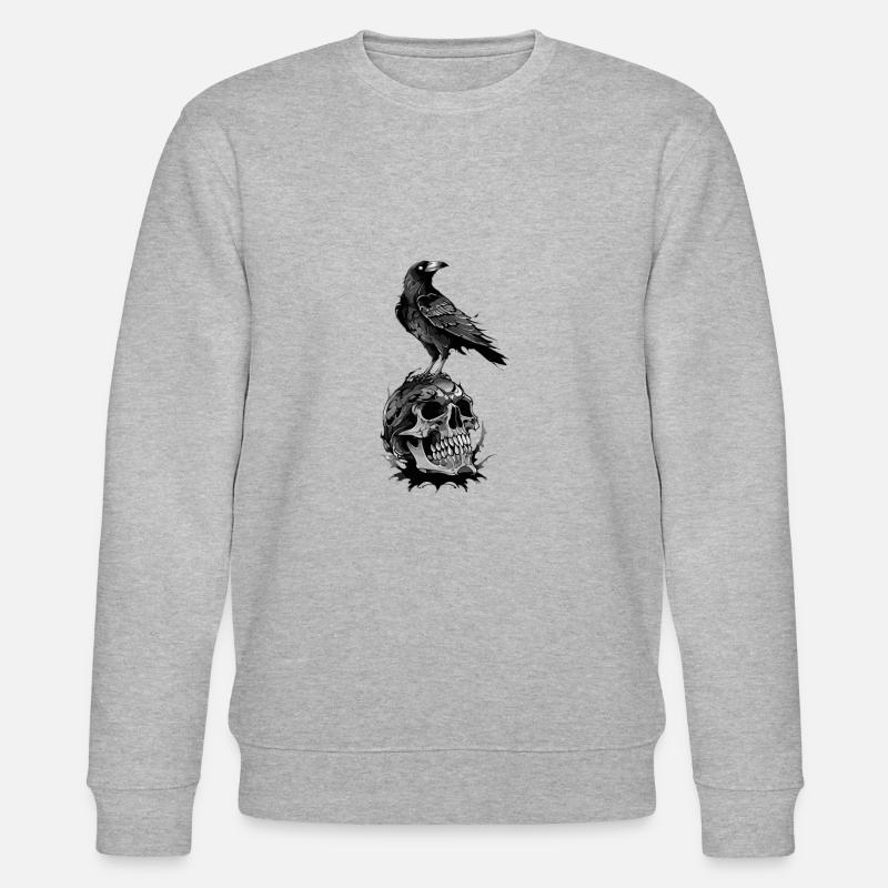 Raven's Perch - Stanley/Stella CHANGER Unisex Organic Sweatshirt - heather grey