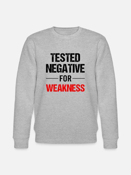 Strength: Undetectably weak - Stanley/Stella CHANGER Unisex Organic Sweatshirt - heather grey