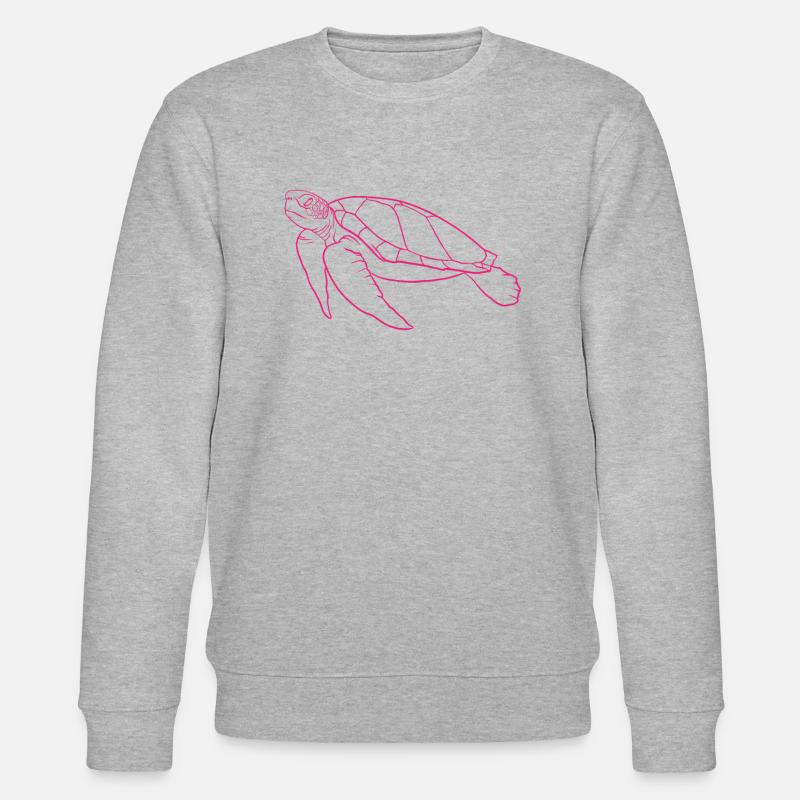 Stille Ozeanwanderer Schildkröte - Stanley/Stella Unisex Bio-Sweatshirt CHANGER - undefined