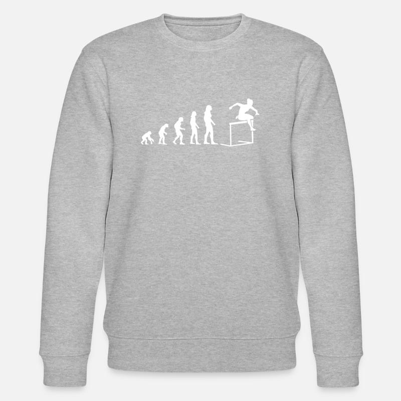 Évolution vers coureur de steeple-chase - Sweat bio CHANGER Stanley/Stella Unisexe - undefined