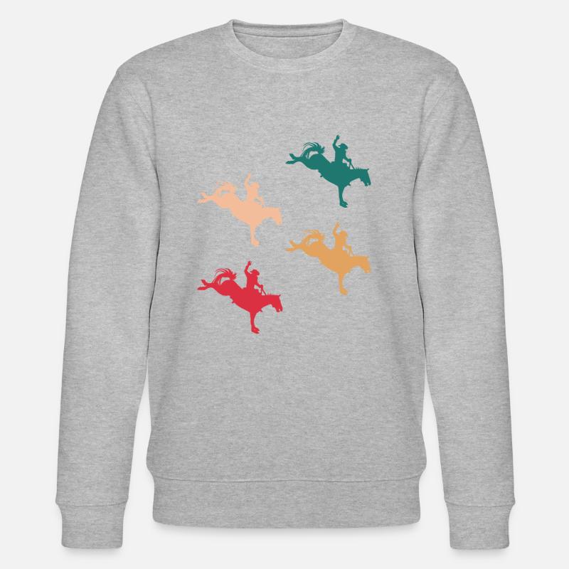 Rodeo-Showdown in Farbe - Stanley/Stella Unisex Bio-Sweatshirt CHANGER - undefined