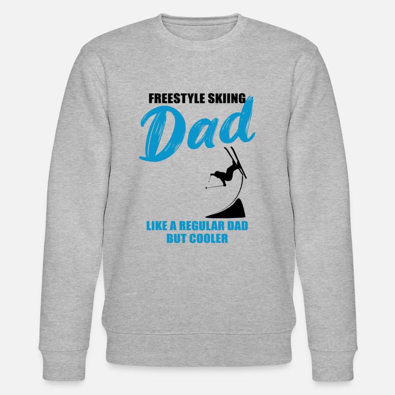 Freestyle-Papa - Stanley/Stella Unisex Bio-Sweatshirt CHANGER  - Grau meliert