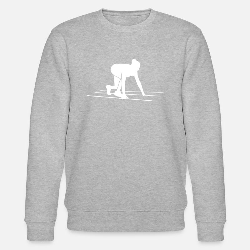 Sprint-Start Superfrau - Geschenk - Stanley/Stella Unisex Bio-Sweatshirt CHANGER  - undefined