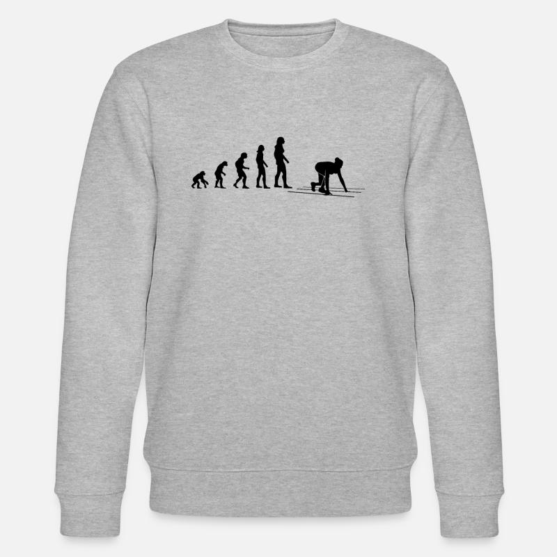 Sprint-Start - Geschenk - Stanley/Stella Unisex Bio-Sweatshirt CHANGER  - Grau meliert