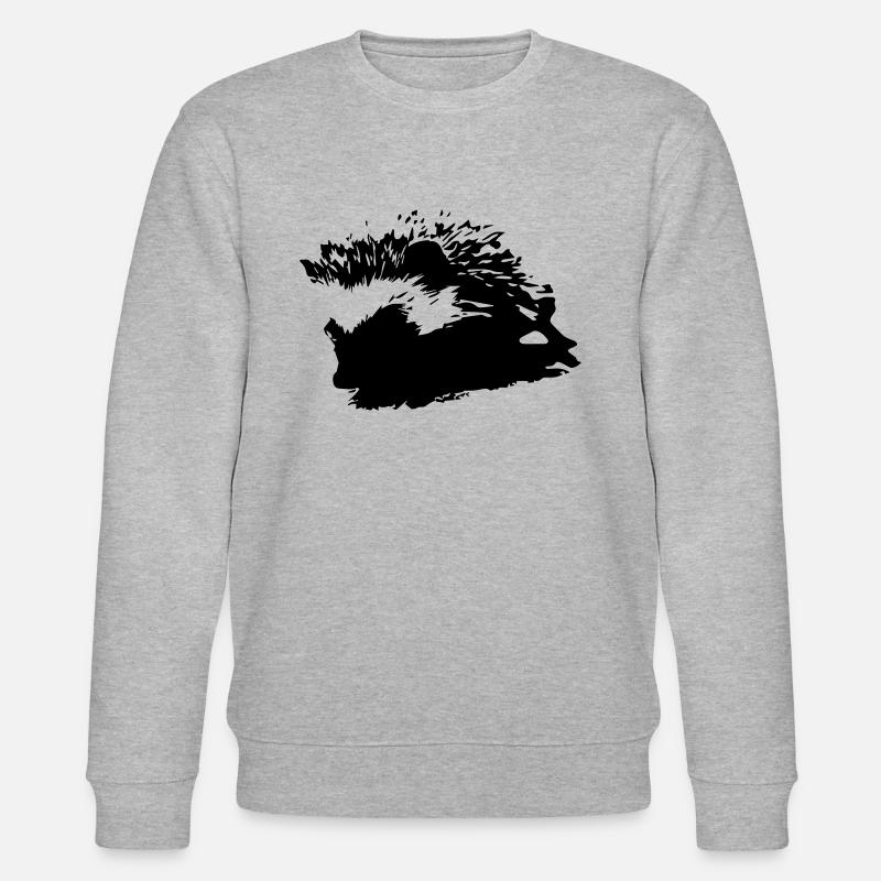 igel - Stanley/Stella Unisex Bio-Sweatshirt CHANGER  - Grau meliert