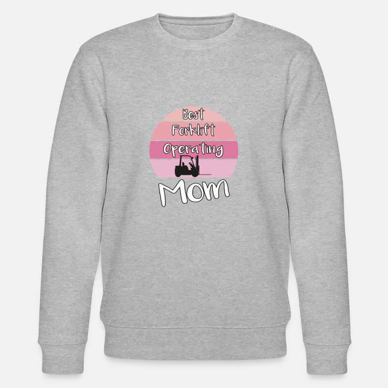 Lagerarbeiter Warenhaus Gabelstaplerfahrer - Stanley/Stella Unisex Bio-Sweatshirt CHANGER  - Grau meliert