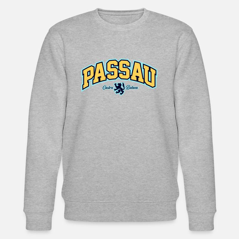 Passau - Stanley/Stella Unisex Bio-Sweatshirt CHANGER  - Grau meliert