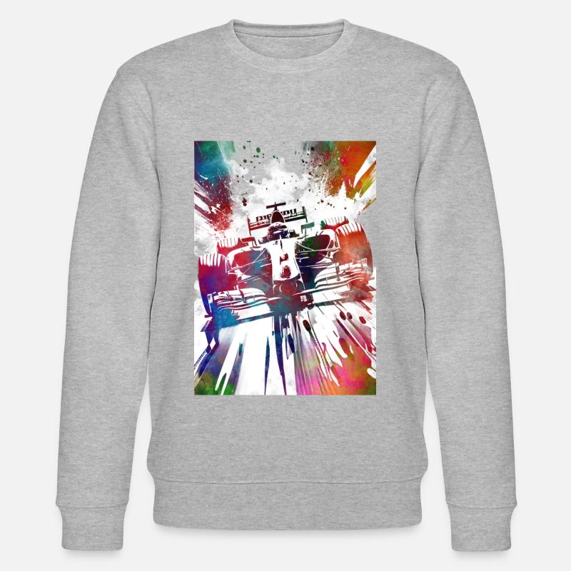 Formel #racing #sport - Stanley/Stella Unisex Bio-Sweatshirt CHANGER  - Grau meliert