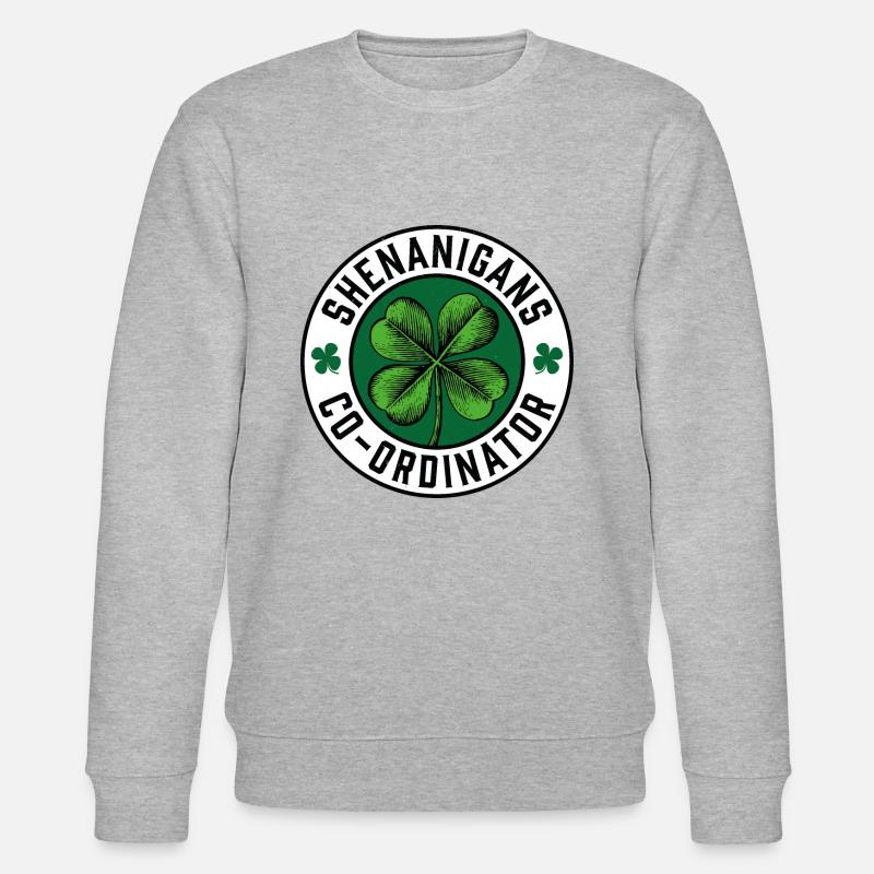 Coordonnatrice des manigances - Sweat bio CHANGER Stanley/Stella Unisexe - gris chiné