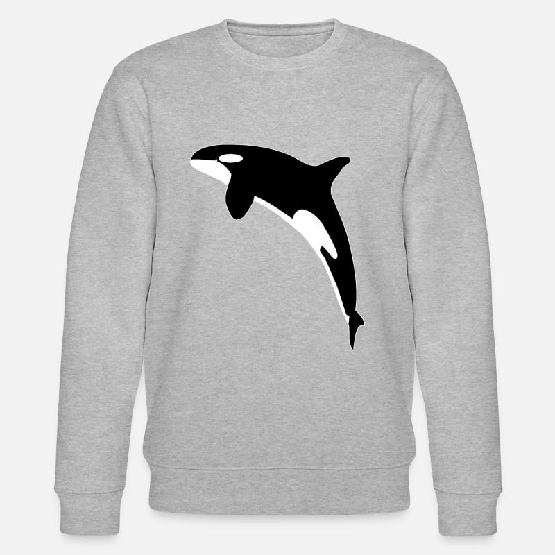 Killer whale killer whale - Stanley/Stella CHANGER Unisex Organic Sweatshirt - heather grey