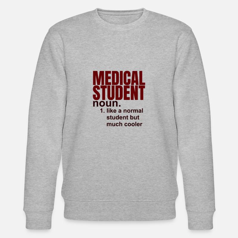 Medizinstudent Geschenk - Stanley/Stella Unisex Bio-Sweatshirt CHANGER  - Grau meliert