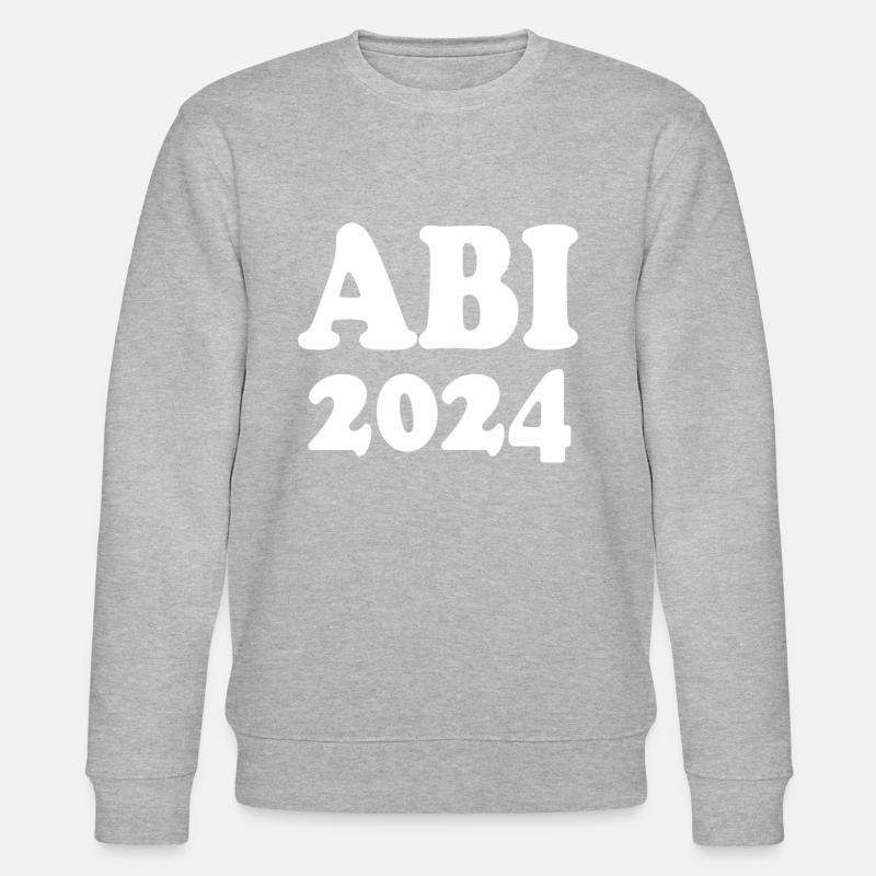 Abi 2024 - Stanley/Stella Unisex Bio-Sweatshirt CHANGER  - Grau meliert