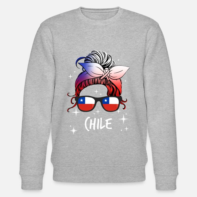 Chile - Stanley/Stella Unisex Bio-Sweatshirt CHANGER - Grau meliert