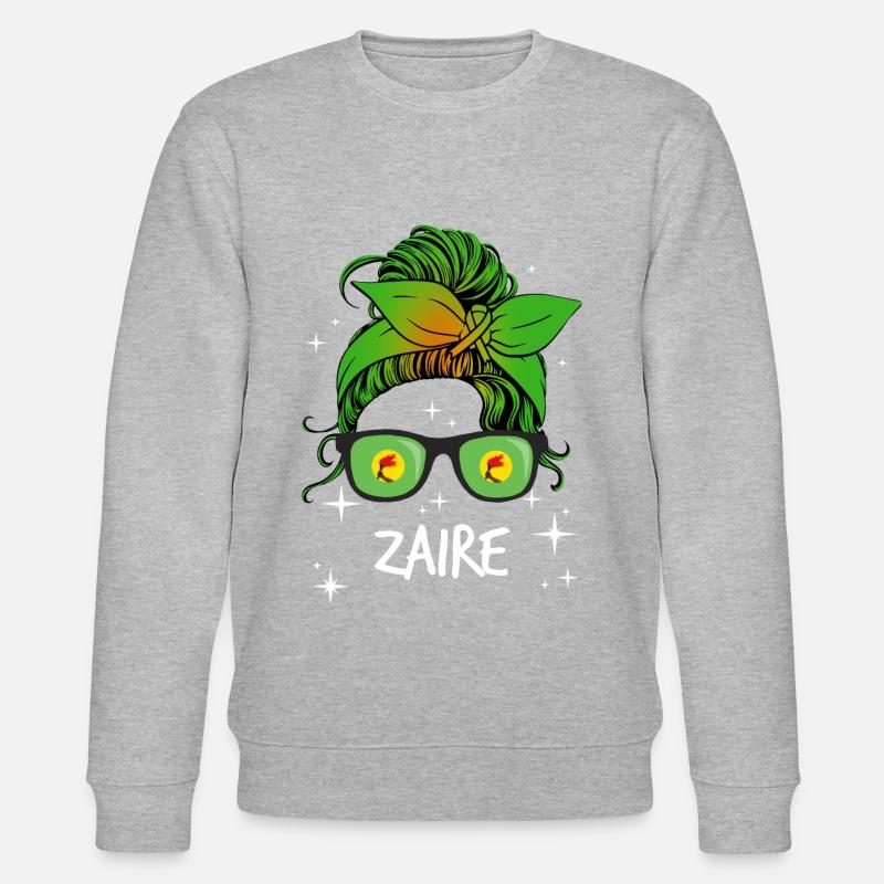 Zaïre - Sweat bio CHANGER Stanley/Stella Unisexe - gris chiné
