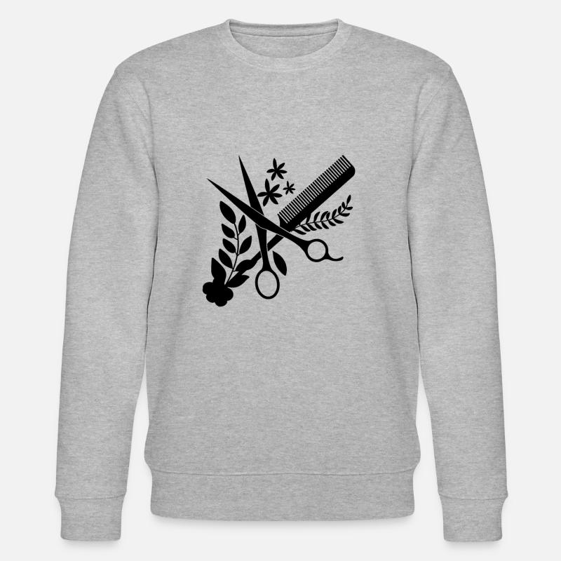 Coiffeur Coiffeur - Sweat bio CHANGER Stanley/Stella Unisexe - gris chiné