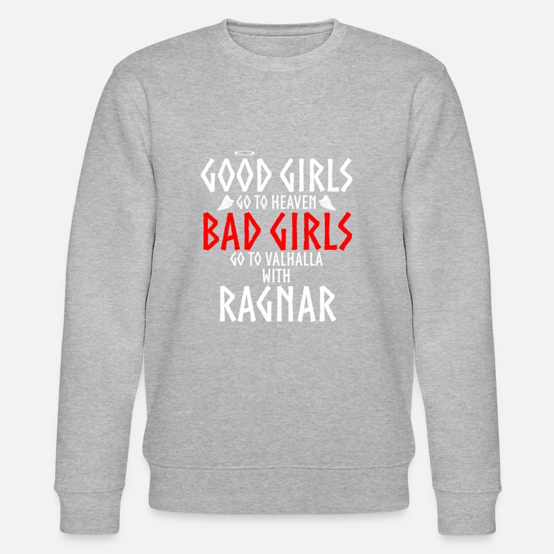 Vikings Valhalla - Sweat bio CHANGER Stanley/Stella Unisexe - gris chiné