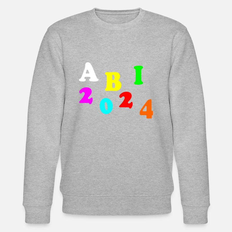 Abi 2024 - Stanley/Stella Unisex Bio-Sweatshirt CHANGER  - Grau meliert