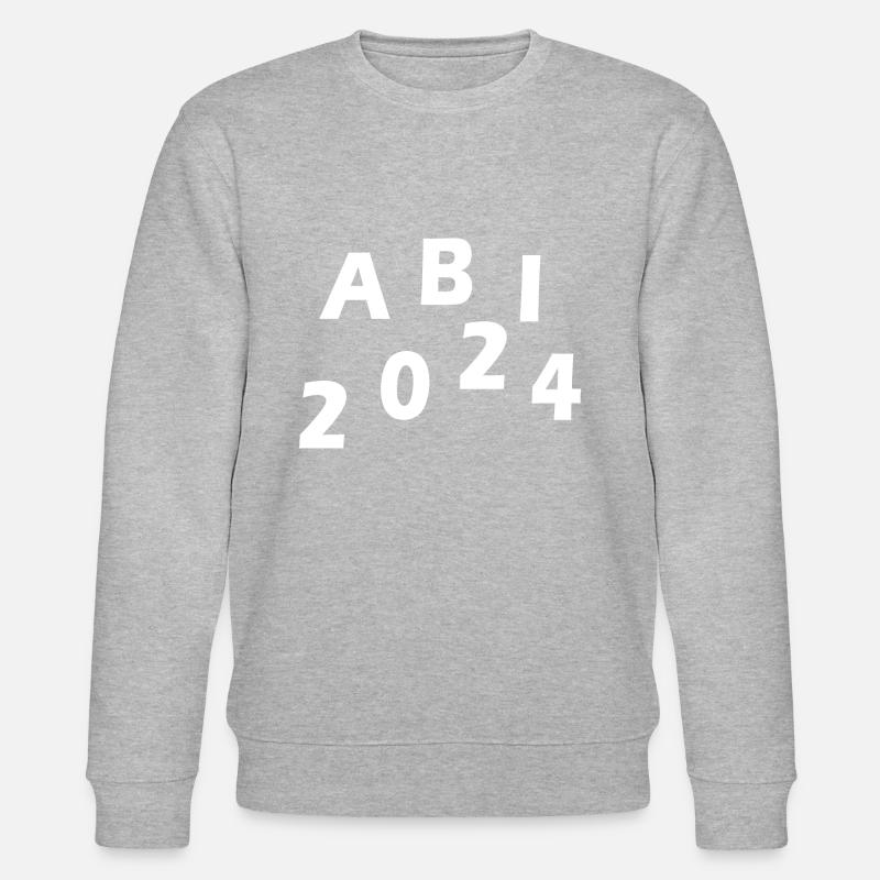 Abi 2024 - Stanley/Stella Unisex Bio-Sweatshirt CHANGER  - Grau meliert