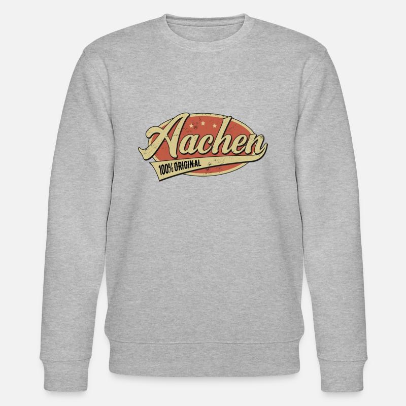 Aachen Aachener Original - Stanley/Stella Unisex Bio-Sweatshirt CHANGER  - Grau meliert