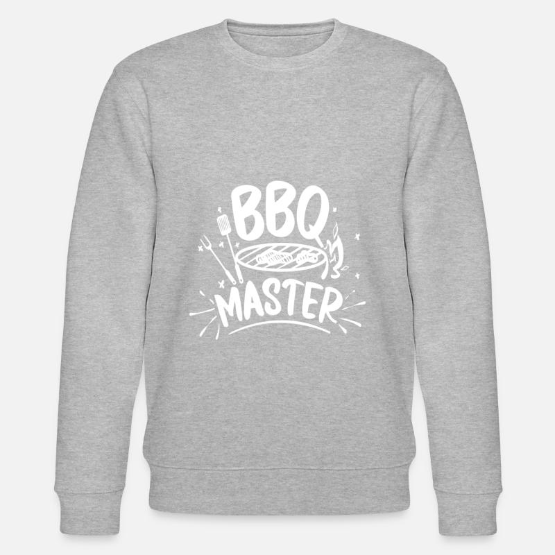 BBQ-Meister - Stanley/Stella Unisex Bio-Sweatshirt CHANGER  - Grau meliert