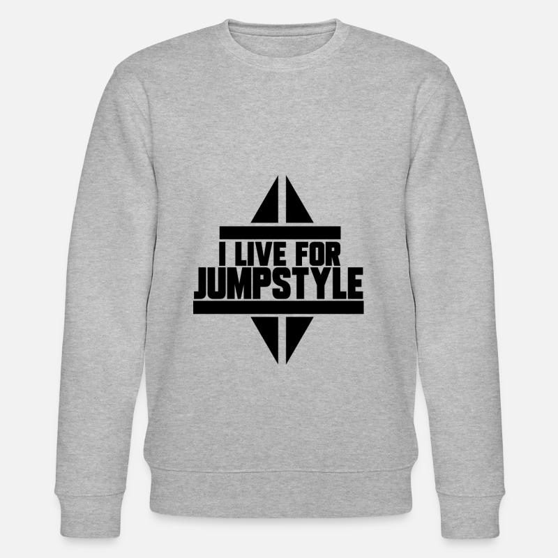 JUMPSTYLE, GESCHENK - Stanley/Stella Unisex Bio-Sweatshirt CHANGER  - Grau meliert