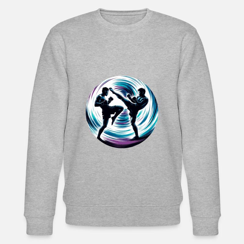 Combattants de Muay Thaï - Sweat bio CHANGER Stanley/Stella Unisexe - gris chiné