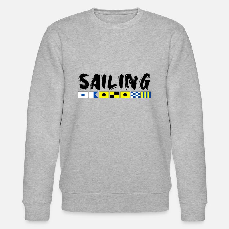 Flag code - Stanley/Stella CHANGER Unisex Organic Sweatshirt - heather grey