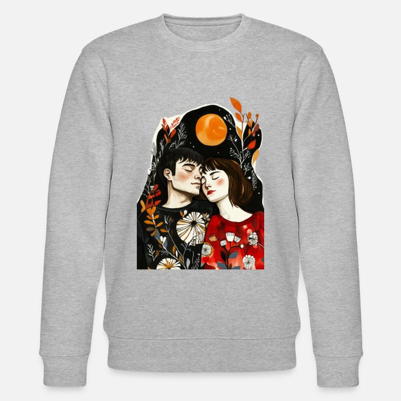 L’amour est partout - Sweat bio CHANGER Stanley/Stella Unisexe - gris chiné