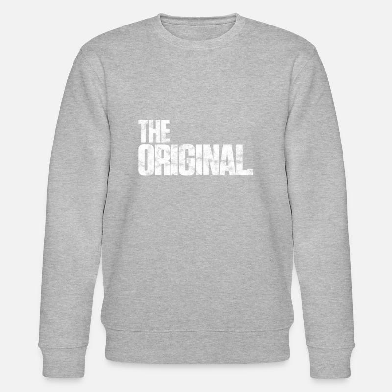 The Original - Stanley/Stella Unisex Bio-Sweatshirt CHANGER - Grau meliert