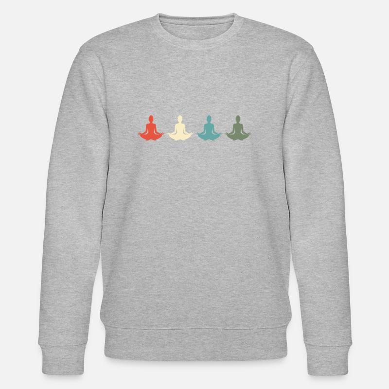 Yoga, Meditation, Chakra, Namaste, Geschenkidee - Stanley/Stella Unisex Bio-Sweatshirt CHANGER  - undefined