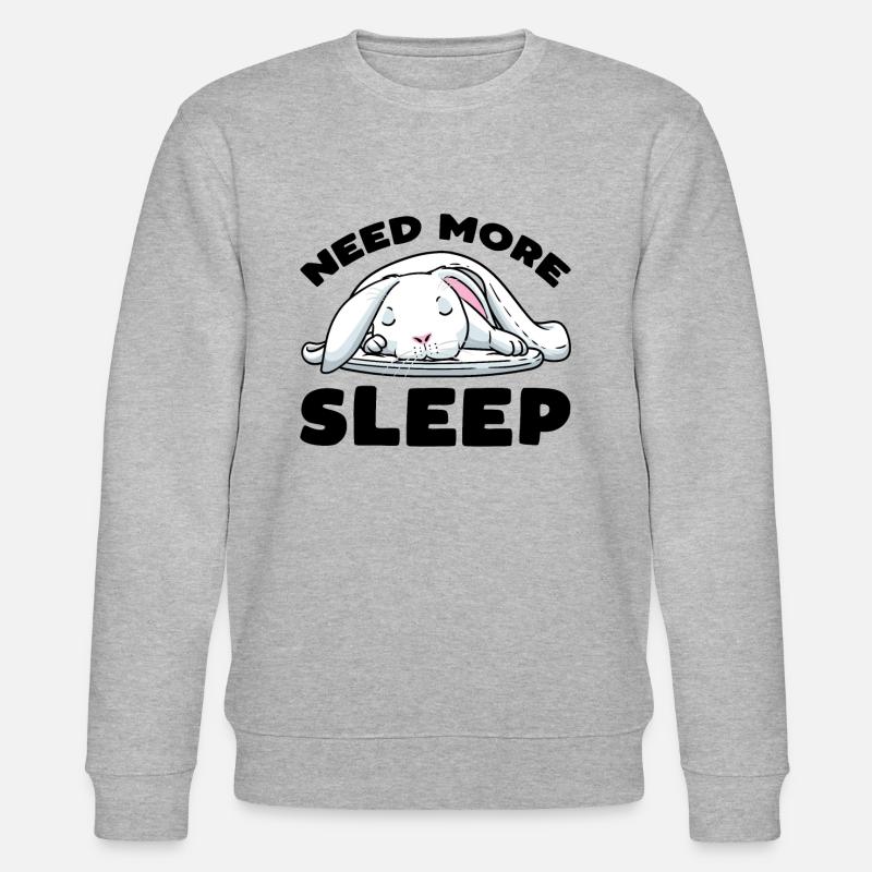 White Rabbit Rabbit - Stanley/Stella CHANGER Unisex Organic Sweatshirt - heather grey