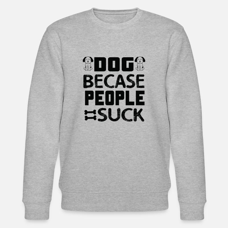 Chiot - Sweat bio CHANGER Stanley/Stella Unisexe - gris chiné