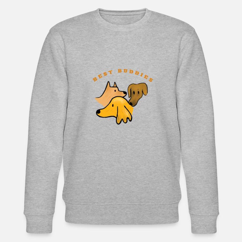 Best Buddies - Stanley/Stella Unisex Bio-Sweatshirt CHANGER  - Grau meliert