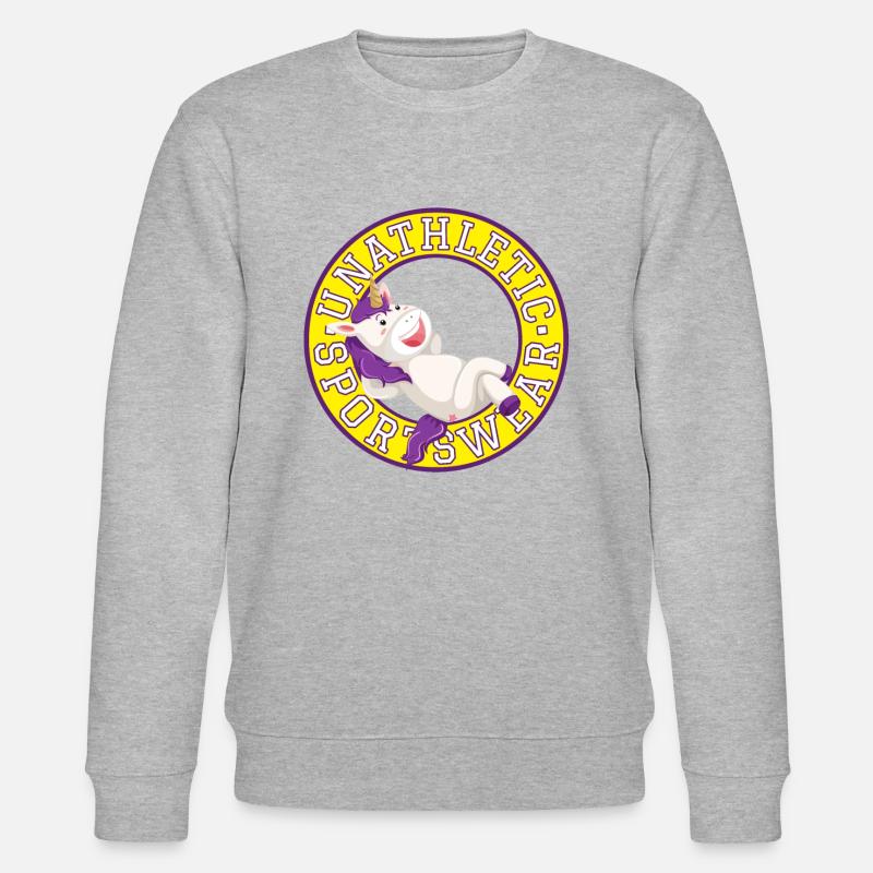 Licorne non athlétique - Sweat bio CHANGER Stanley/Stella Unisexe - gris chiné