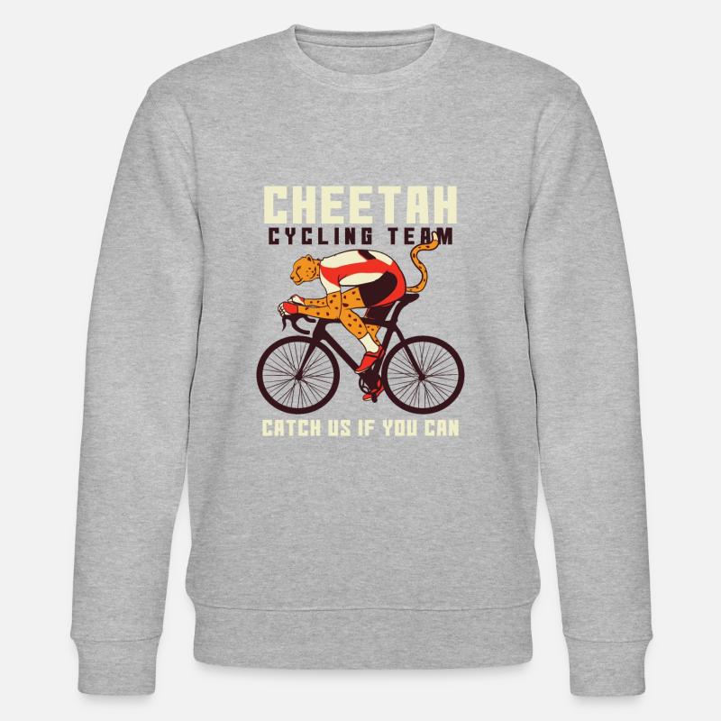 vélo - Sweat bio CHANGER Stanley/Stella Unisexe - gris chiné
