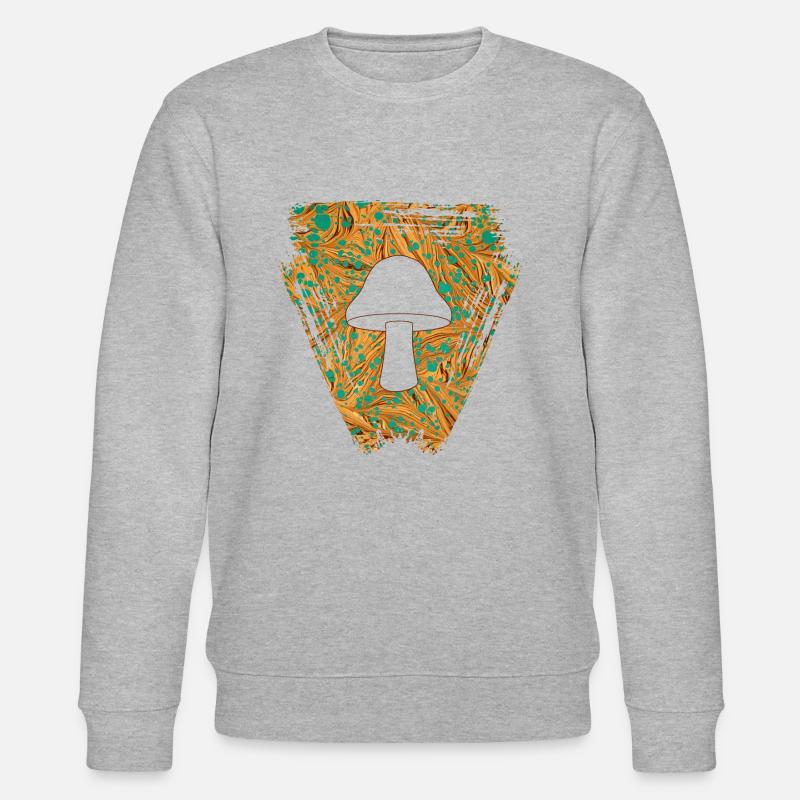 pilz e 95 - Stanley/Stella Unisex Bio-Sweatshirt CHANGER  - Grau meliert