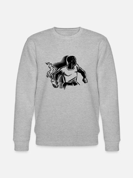 Molotov Cocktail - Stanley/Stella CHANGER Unisex Organic Sweatshirt - heather grey