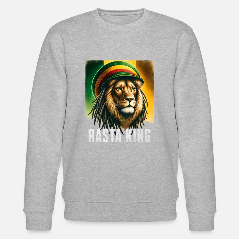 de la Jamaïque - Sweat bio CHANGER Stanley/Stella Unisexe - gris chiné