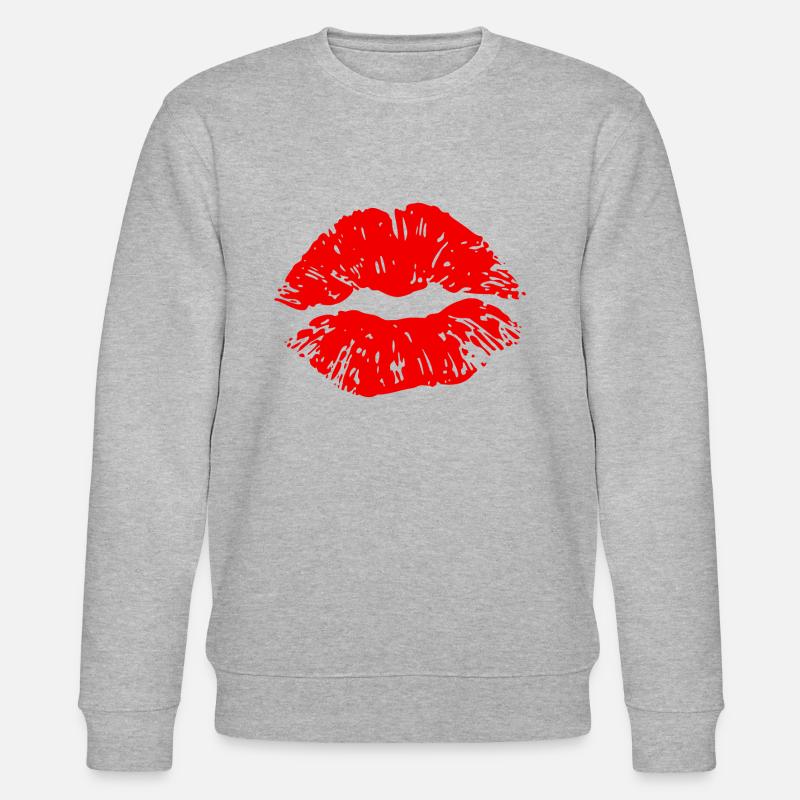 Baiser - Sweat bio CHANGER Stanley/Stella Unisexe - gris chiné