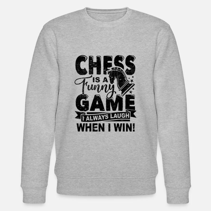 Chess - Stanley/Stella CHANGER Unisex Organic Sweatshirt - heather grey