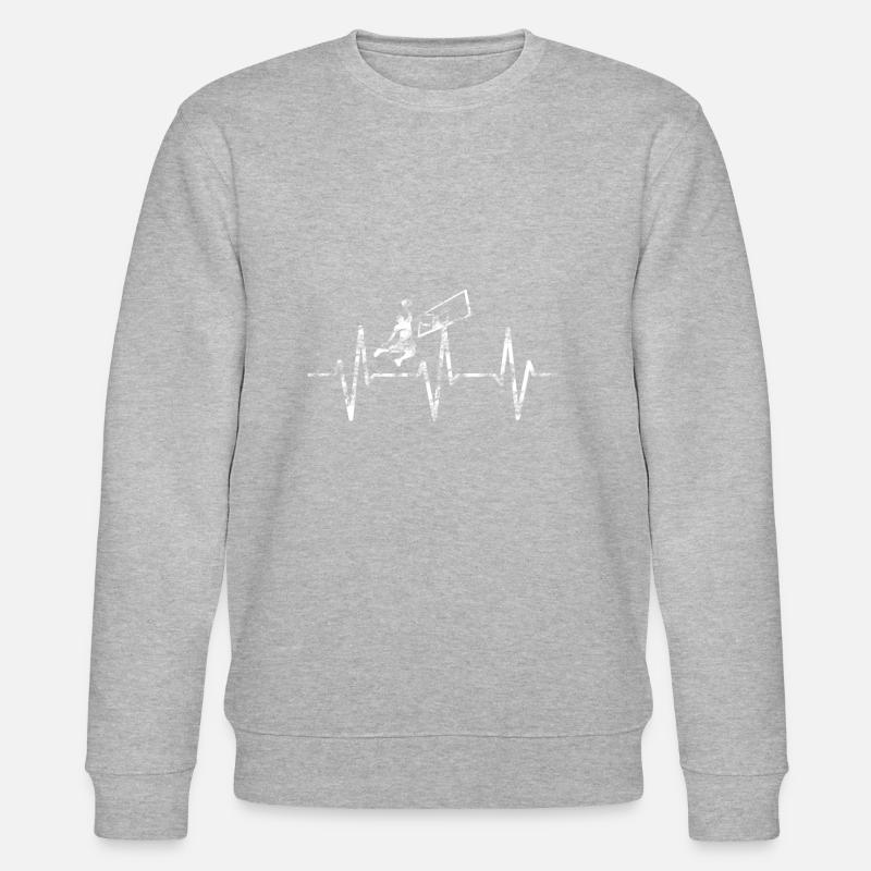 Basket-ball / Dunking - Sweat bio CHANGER Stanley/Stella Unisexe - gris chiné