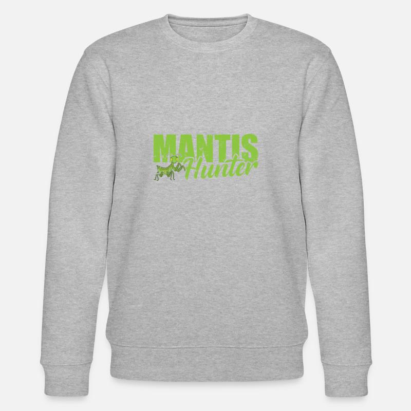 Mantis Hunter - Stanley/Stella Unisex Bio-Sweatshirt CHANGER  - Grau meliert