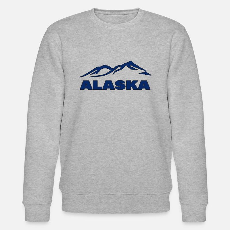 ALASKA - Stanley/Stella Unisex Bio-Sweatshirt CHANGER  - Grau meliert