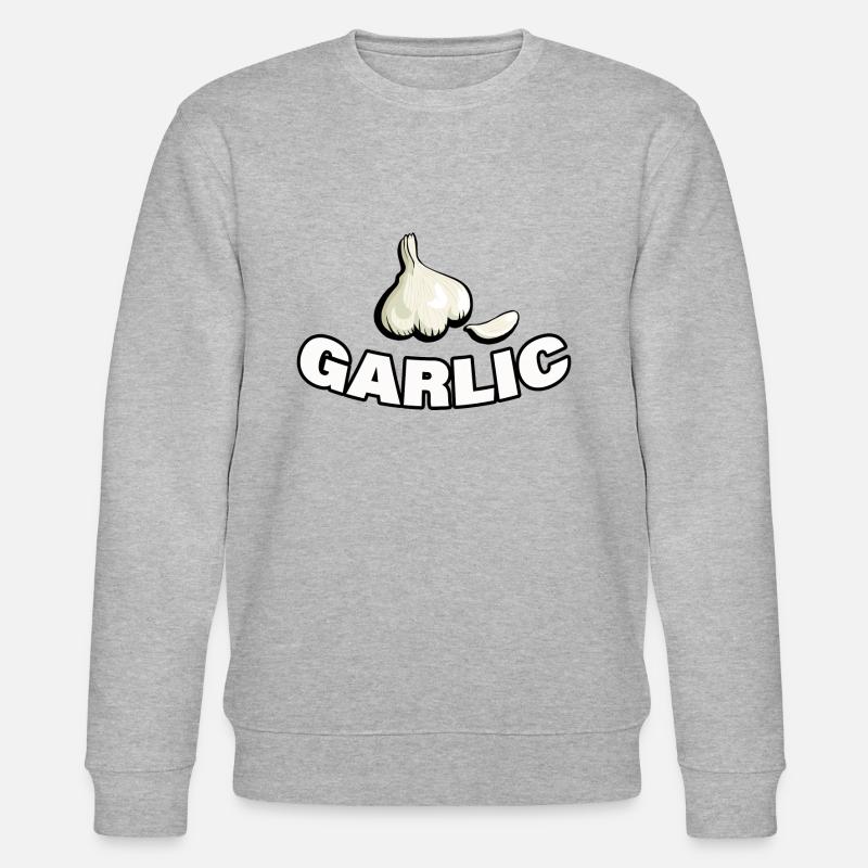 GARLIC - Stanley/Stella Unisex Bio-Sweatshirt CHANGER  - Grau meliert